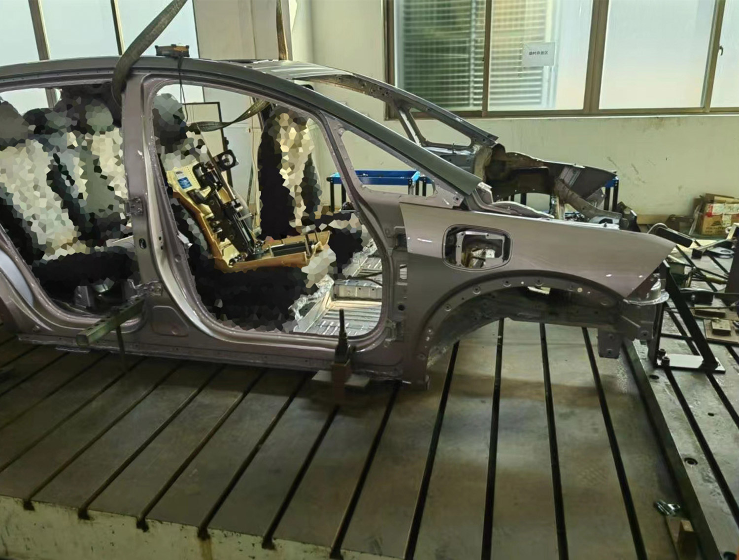 Static Load Test Setup